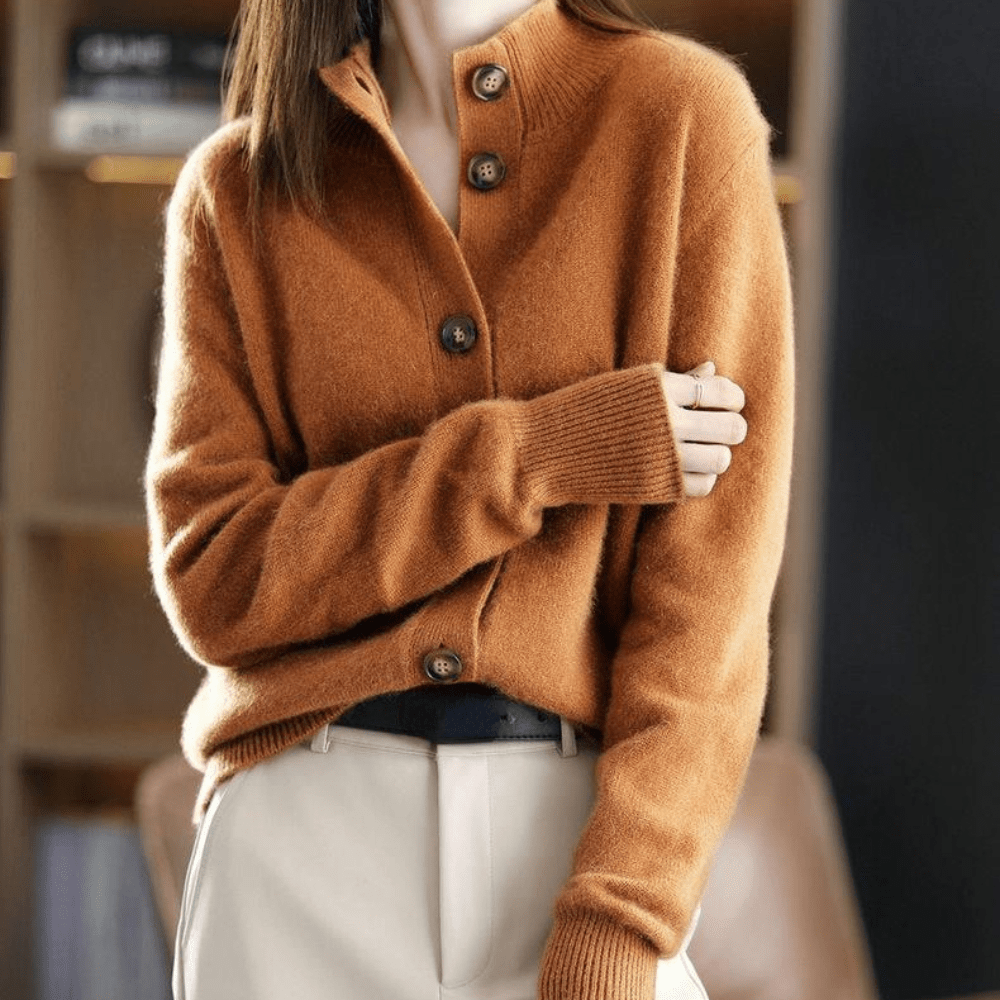 Annie – Luxus-Strickjacke aus Wolle