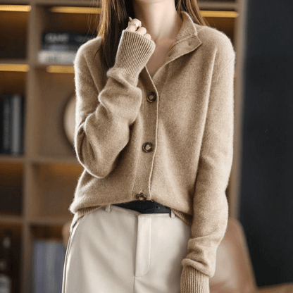 Annie – Luxus-Strickjacke aus Wolle