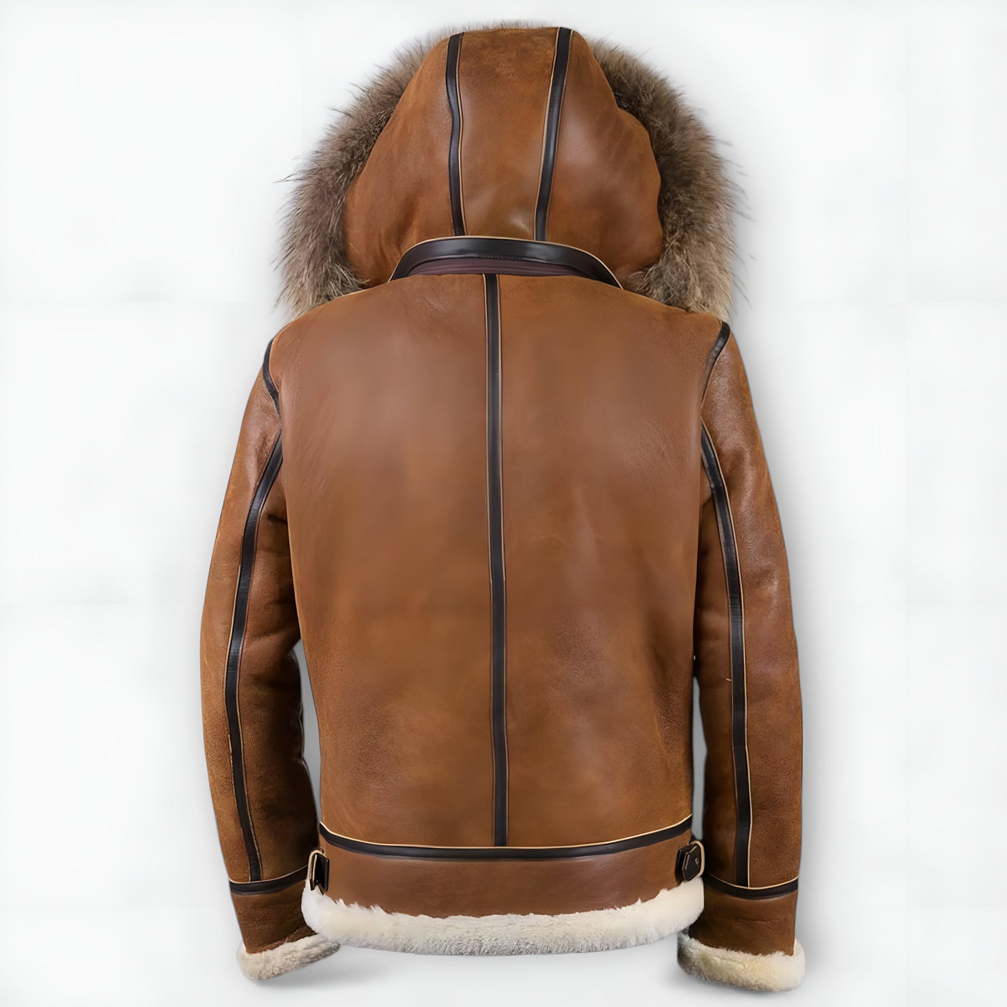 Aron™ | Bomberjacke mit Fellkapuze