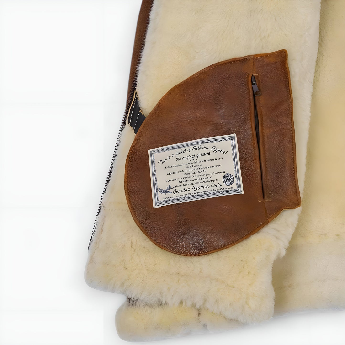 Aron™ | Bomberjacke mit Fellkapuze