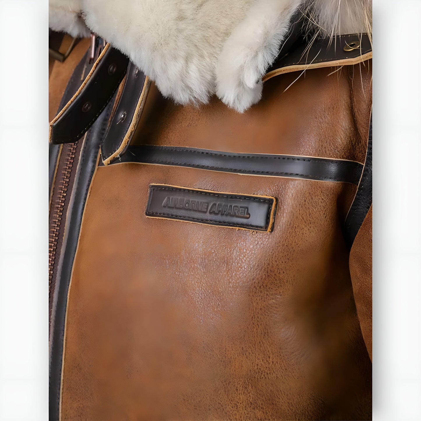 Aron™ | Bomberjacke mit Fellkapuze