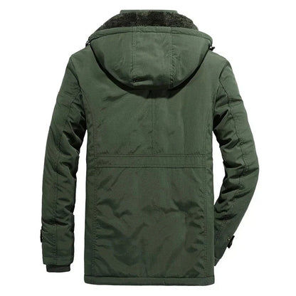 Bjorn - Warme Herren Fleece Winterjacke aus hochwertigem Wollmix