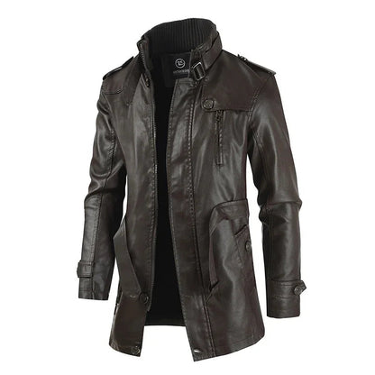 ANDRE™|ELEGANTE LANGARMS BIKER-JACKE