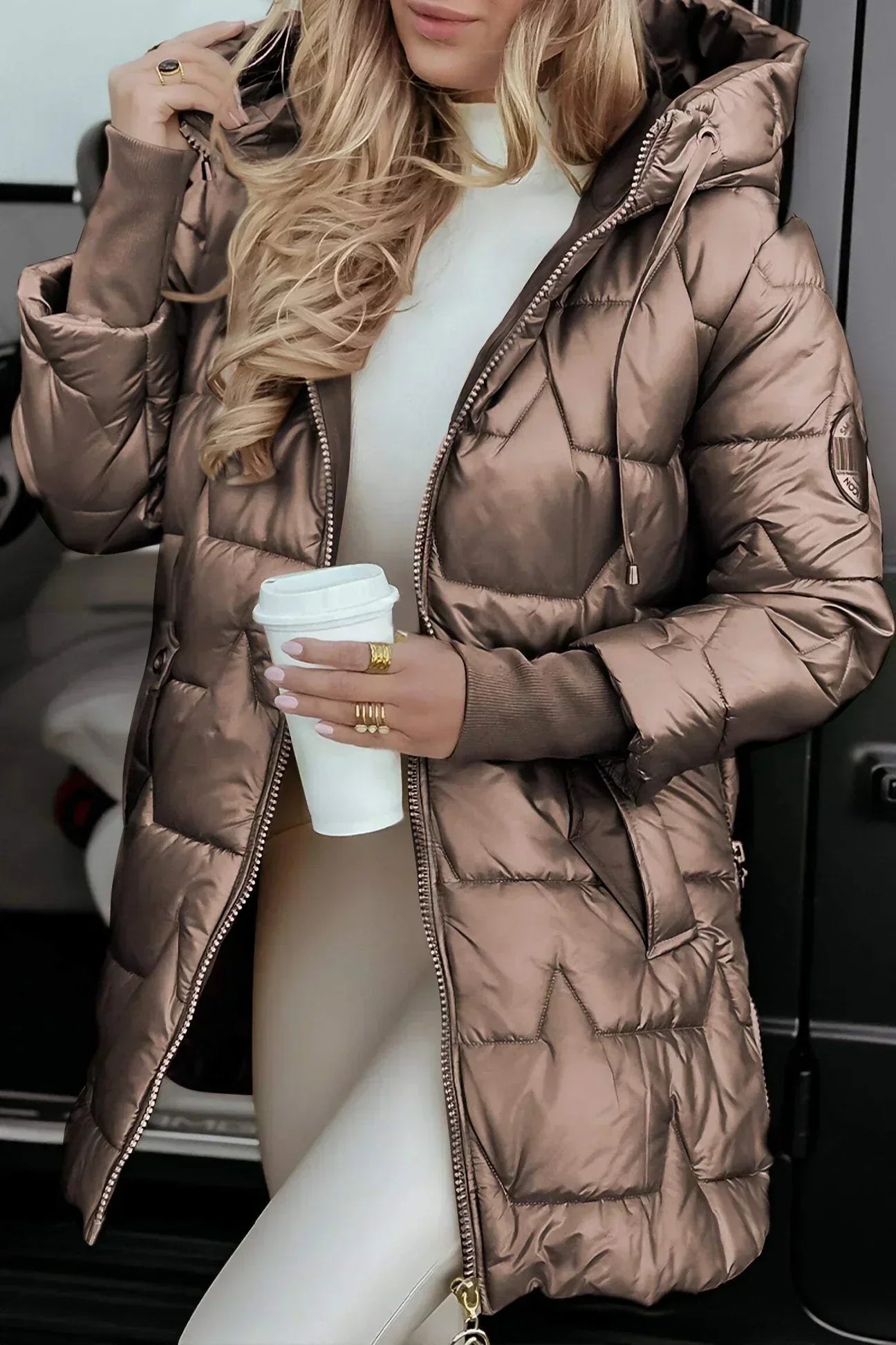 Nolwen Stylischer Wintermantel