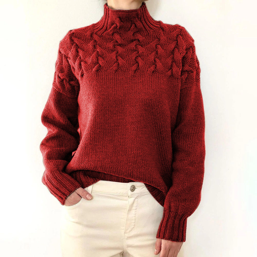 Loretta | Weicher und Umhüllender Rollkragenpullover