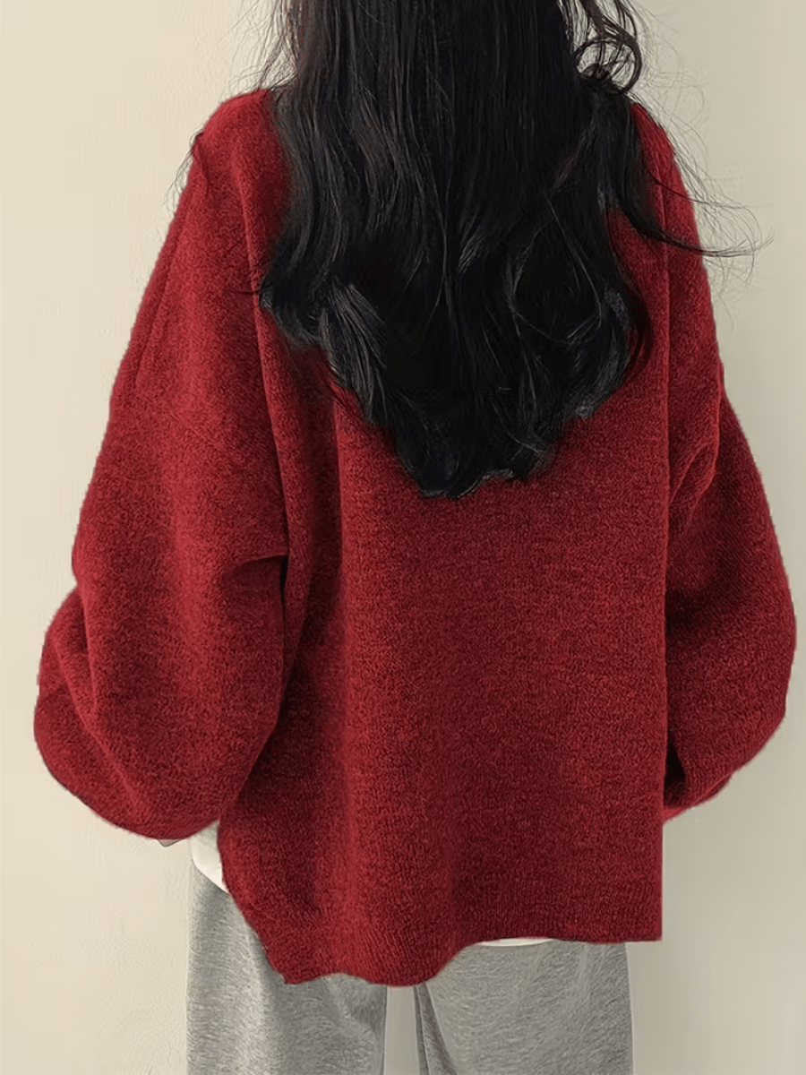 Sarela – Übergroßer, warmer und bequemer Pullover