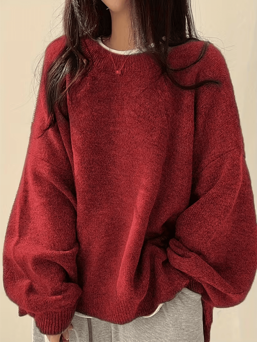 Sarela – Übergroßer, warmer und bequemer Pullover