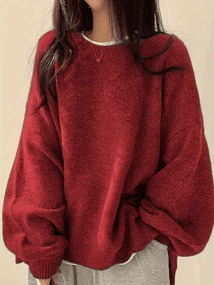 Sarela – Übergroßer, warmer und bequemer Pullover