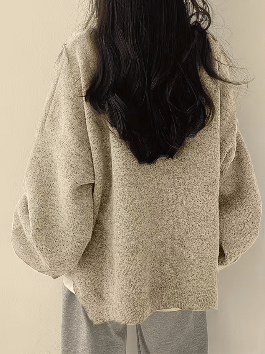 Sarela – Übergroßer, warmer und bequemer Pullover