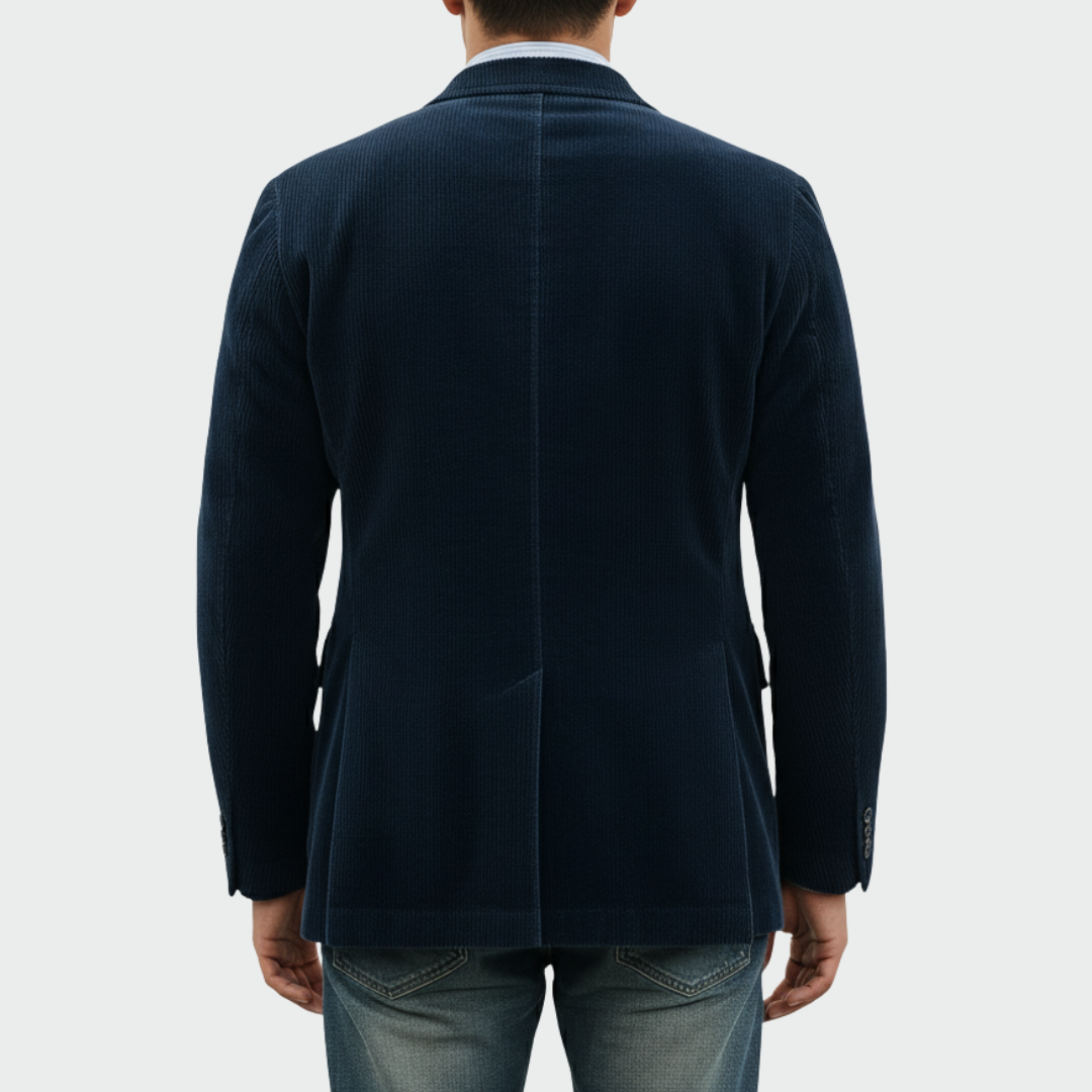 Tom| Komplettset: Blazer und Weste aus Samt