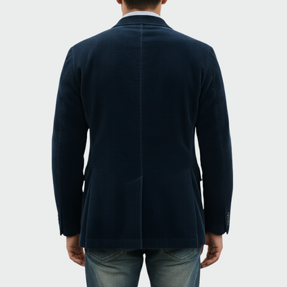 Tom| Komplettset: Blazer und Weste aus Samt
